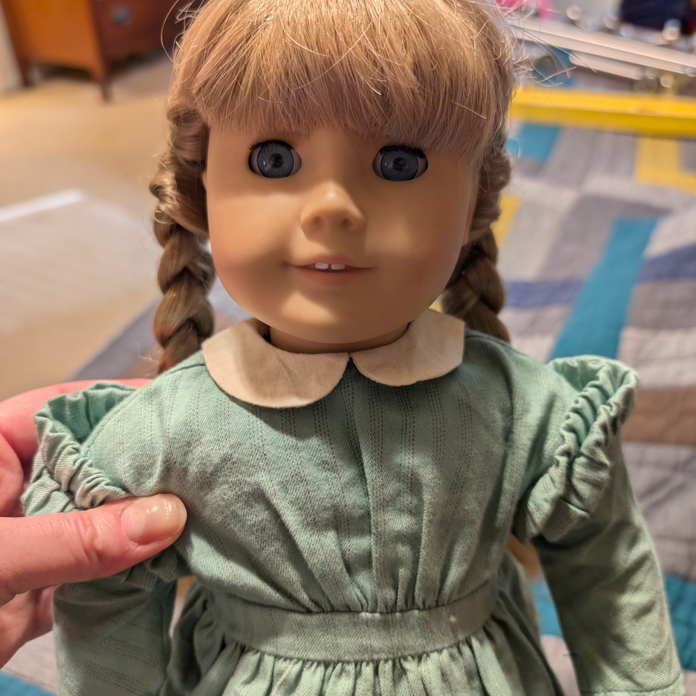 Classic Green Dress Doll